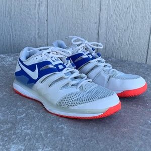 Men’s Nike zoom 2019 athletic  white blue orange shoes 10.6